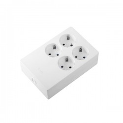 Base multifix 4 tomas blanca