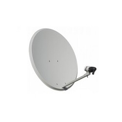 Kit antena parabólica de televisión satélite Diesl.com 60cm + cable + LNB +  2x Conectores + 10x Bridas – Mercatron – Tienda Online