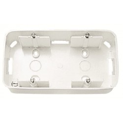 Caja superficie 2 elem blanco