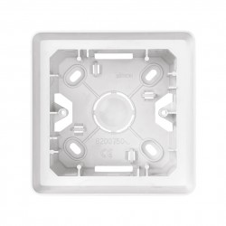 Caja superficie 1 elem blanco