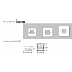 Marco p/lineal 2 (½) elem...