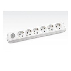 Regleta 6 schuko 2p+t...