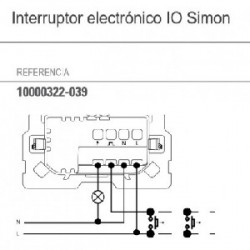 Interruptor iO electronico...