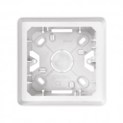 Caja superficie 1 elem blanco