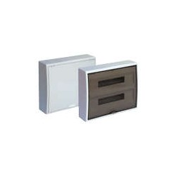 Caja superficie 36 elem blanco