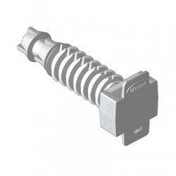Taco a presion gris u63x ø6mm