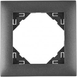 Marco 1 elemento gris Efapel