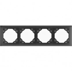 Marco 4 elementos gris