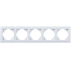 Marco 5 elementos blanco