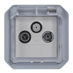 Base tv-r-sat plexo modular...