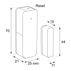 Detector wifi con contacto...