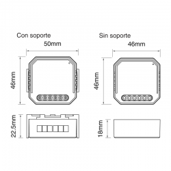Modulo pastilla p/manejo...