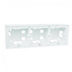 Triple caja de superficie...