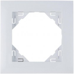 Marco 1 elemento blanco Efapel