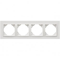 Marco 4 elementos blanco...