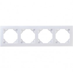 Marco 4 elementos blanco