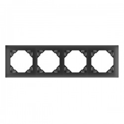 Marco 4 elementos negro