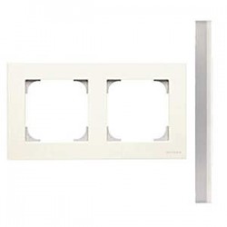 Marco 2 elementos blanco...