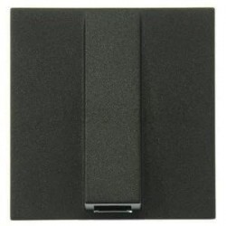 Salida de cable antracita