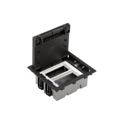 Caja suelo 70mm 2 mod. grafito