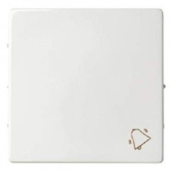 Tecla pulsador campana blanco