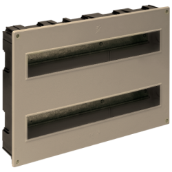 Caja empotrar 38 elem marfil