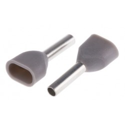 Puntera hueca doble gris...